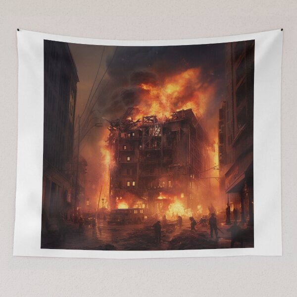 Item preview, Burning Metropolis: City Ablaze designed and sold by Christian Weiss.