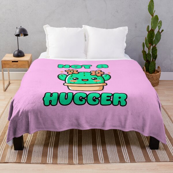 Item preview, Not a Hugger Cute Kawaii Cactus designed and sold by Teepot888.