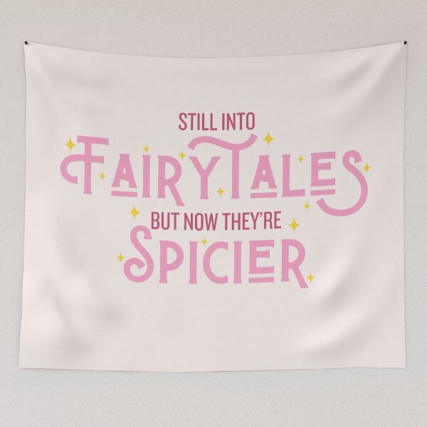 Item preview, Still into fairytales but now they're spicier - pink designed and sold by Neadoodles.