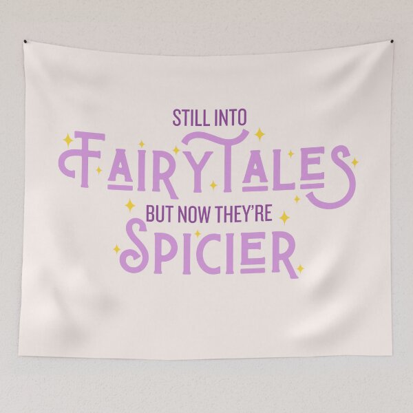 Item preview, Still into fairytales but now they're spicier - purple designed and sold by Neadoodles.