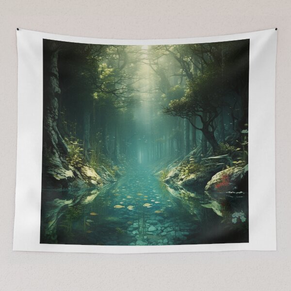 Item preview, Submerged Serenity: The Underwater Grove designed and sold by Christian Weiss.