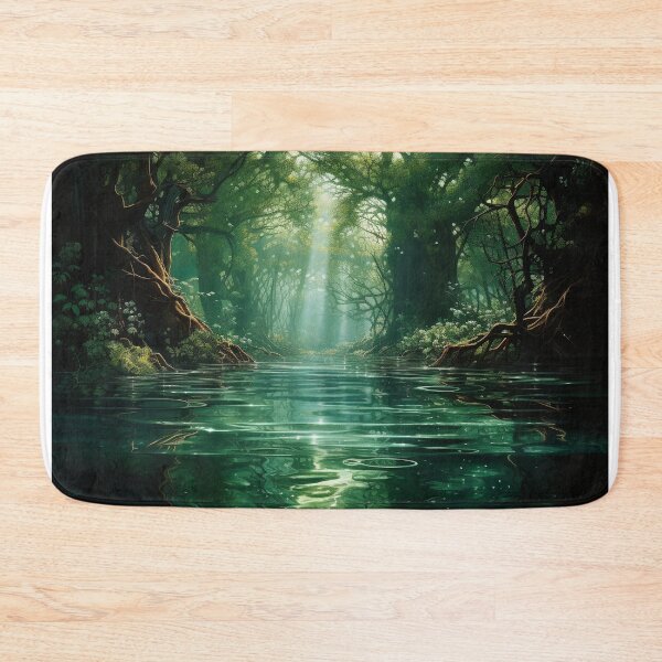 Item preview, Radiant Woods: Sunshine on the River designed and sold by Christian Weiss.