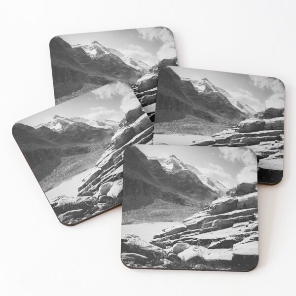 Item preview, Art photo of mountain motif Großglockner in the Hohe Tauern National Park in Austria designed and sold by Marvin Diehl.