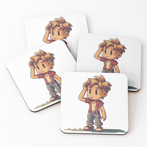 Item preview, picture within 8 words: Confused boy scratching his head designed and sold by palmyst.
