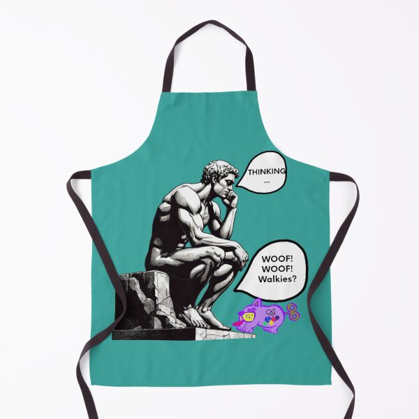 Item preview, LaMaisonOfMY MY THOUGHT BUBBLES WITH THINKER STATUE COLLECTION NO.2 GREEN designed and sold by LaMaisonOfMY.