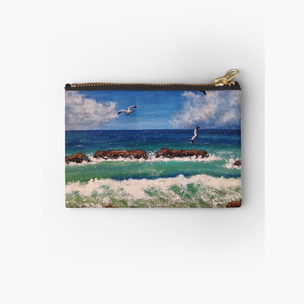 Item preview, Melancholic seascape painting designed and sold by mariya-ivanova.