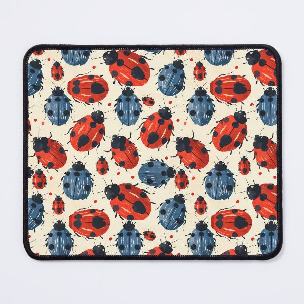 Item preview, Red And Blue LadyBugs designed and sold by kuralesya.