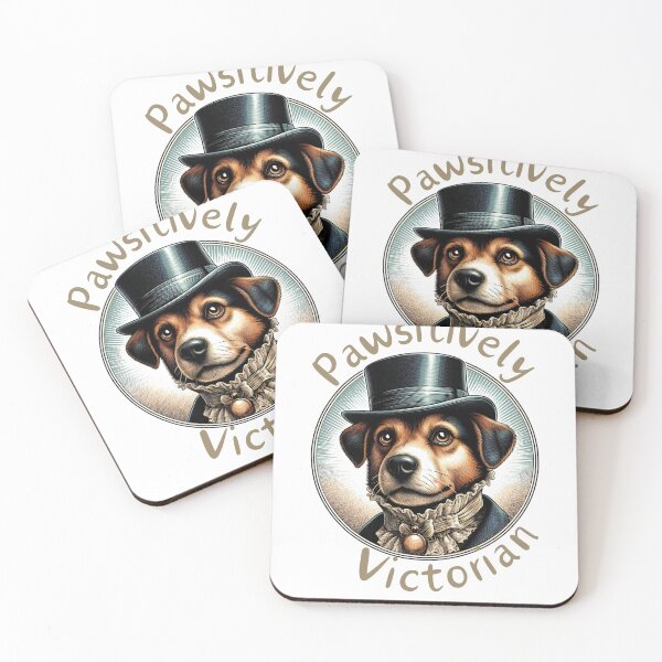 Item preview, Dog portrait with a Victorian collar and hat designed and sold by kamal8206.