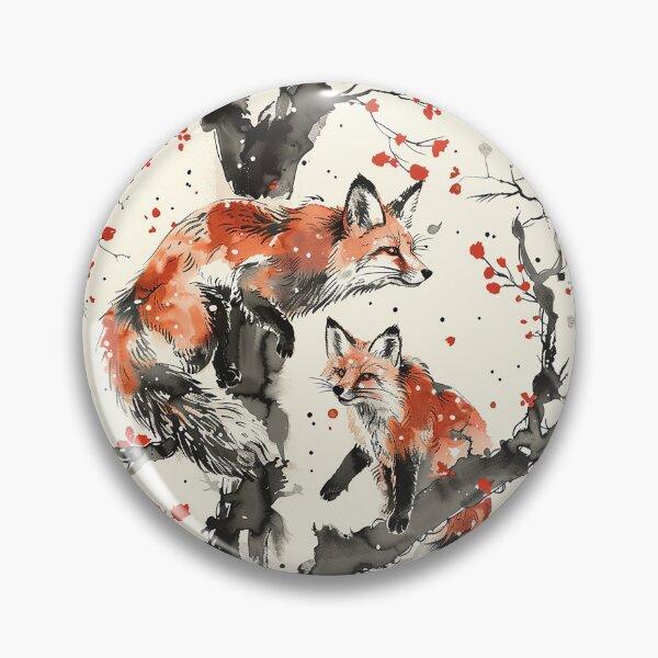 Item preview, Abstract japanese sumi-e pattern designed and sold by LittleNippon.