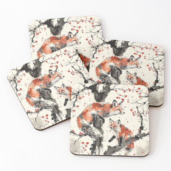 Item preview, Abstract japanese sumi-e pattern designed and sold by LittleNippon.