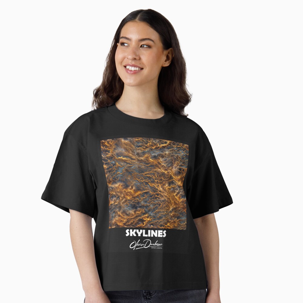 Aperçu de l'œuvre T-shirt boxy créée et vendue par oduchossoir.