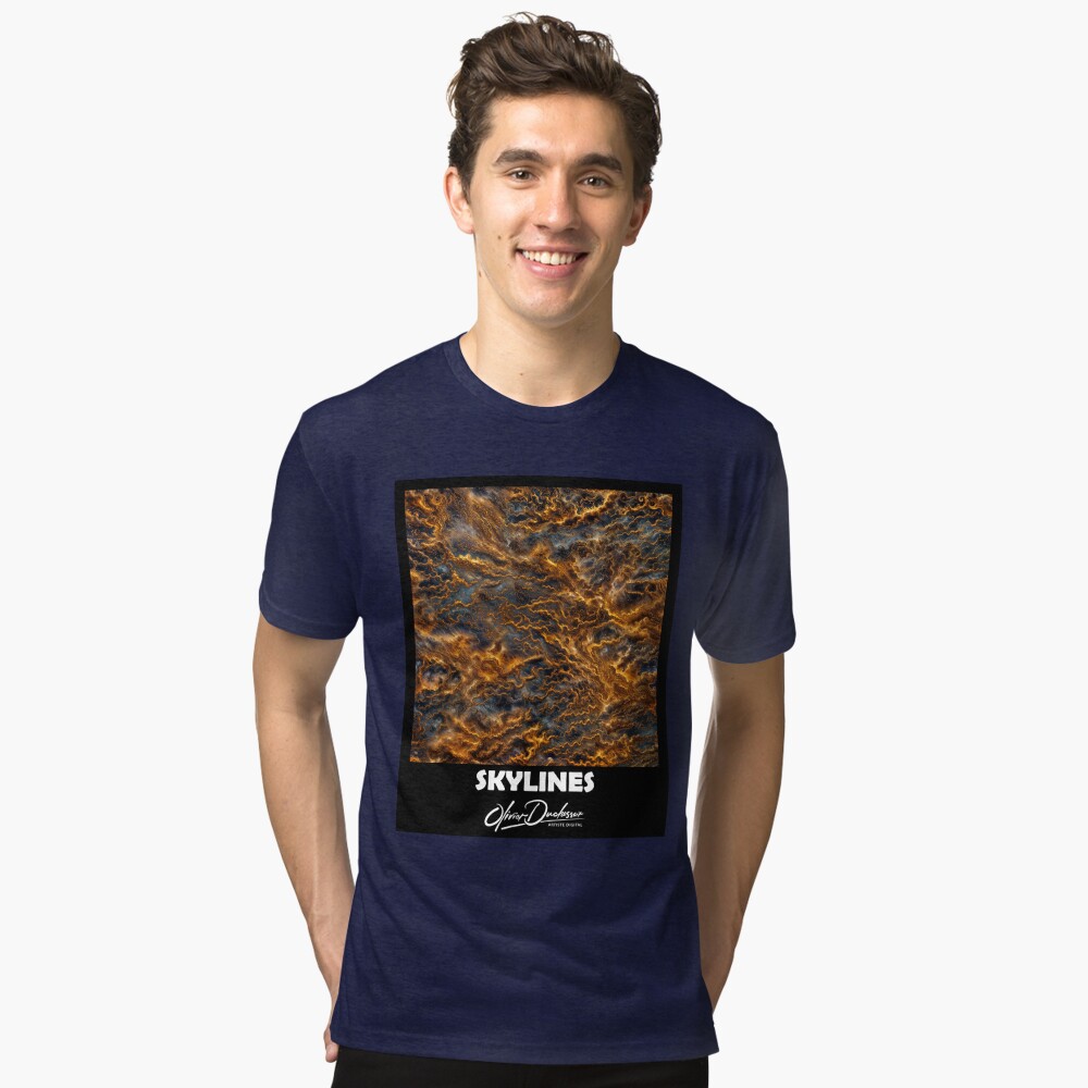 Aperçu de l'œuvre T-shirt chiné créée et vendue par oduchossoir.