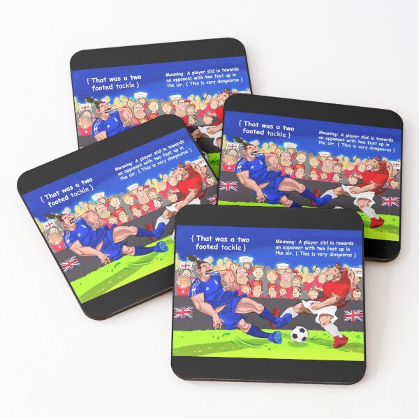Item preview, That Was a Two Footed Tackle - Funny Football/Soccer Sayings designed and sold by Wrexham-tees.