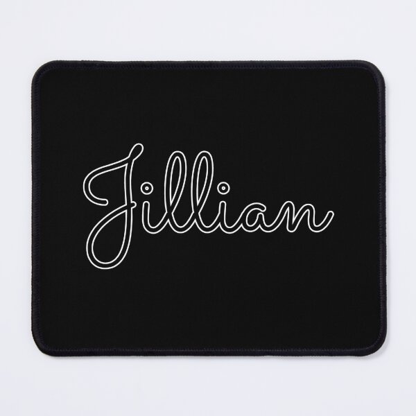 Item preview, Writing Jillian Name Label (Black) designed and sold by NormadWorld.