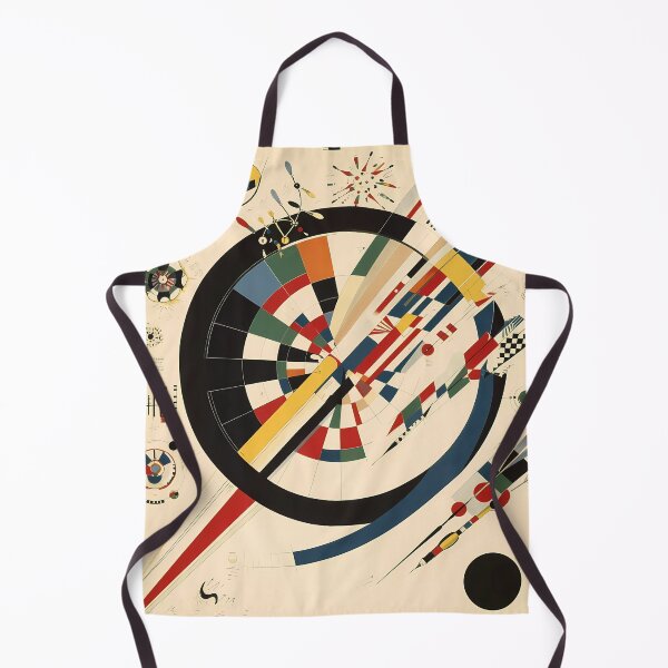 Item preview, “Style and Precision: The Cool Dartboard” designed and sold by Art-Vortex-fr.