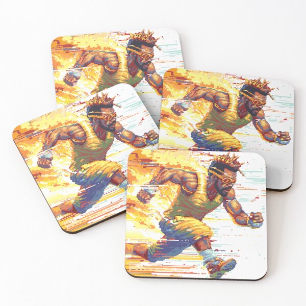 Item preview, Speedy athlete running with fiery determination designed and sold by palmyst.