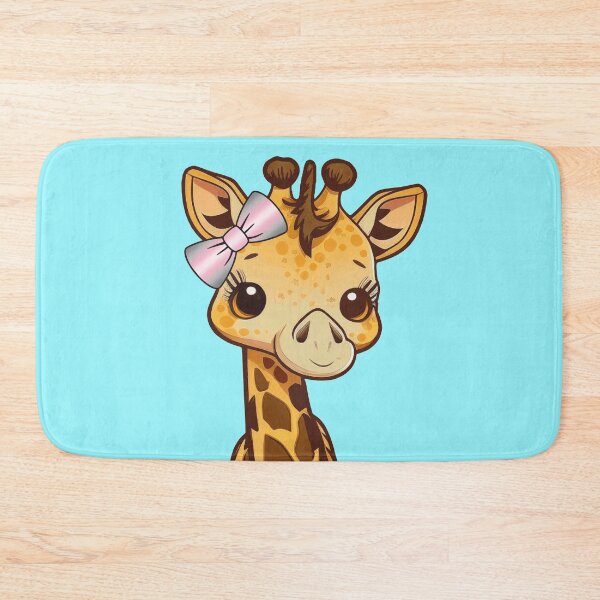 Item preview, Cute Giraffe with Demigirl Pride Flag Bow, Kawaii Demi Pride Design  designed and sold by Travelslightly.