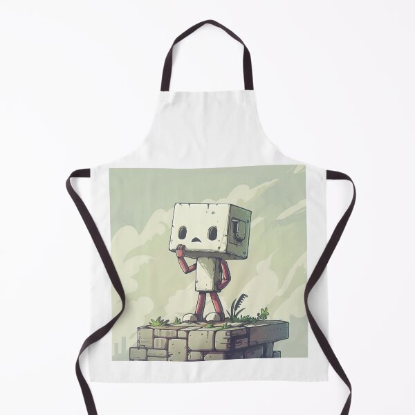 Item preview, Robot on cliff pondering existential questions designed and sold by palmyst.