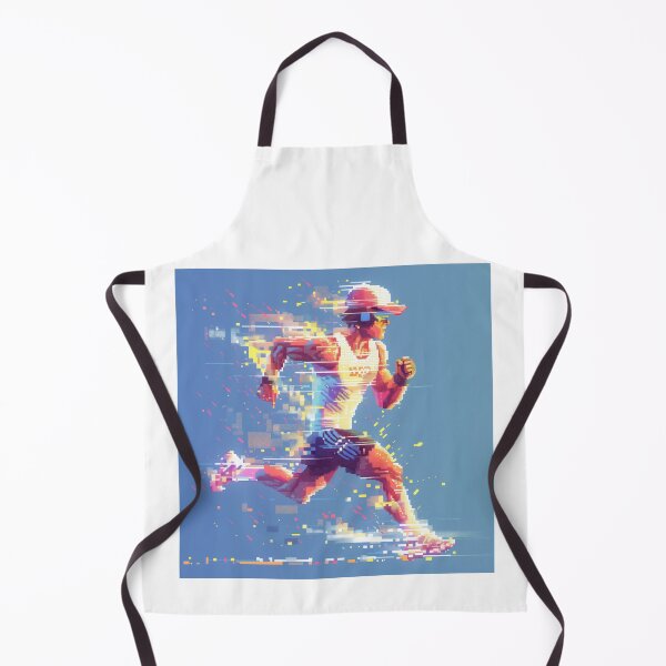 Item preview, Dynamic runner leaving a trail of pixels designed and sold by palmyst.