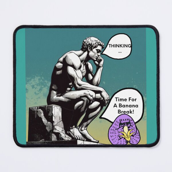 Item preview, LaMaisonOfMY MY THOUGHT BUBBLES WITH THINKER STATUE COLLECTION NO.3 GREEN designed and sold by LaMaisonOfMY.