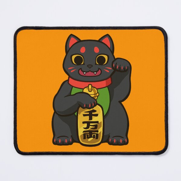 Item preview, Maneki Neko Black 01 designed and sold by oniodyssey.