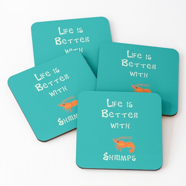 Item preview, Life is Better with Shrimps designed and sold by Studio LeDauphin.