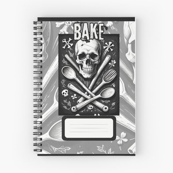Item preview, Bake or die Skull sketch by CallisC Arts ⭐⭐⭐⭐⭐ designed and sold by CallisC-Arts.