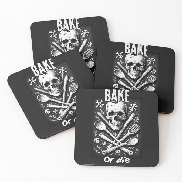 Item preview, Bake or die Skull sketch by CallisC Arts ⭐⭐⭐⭐⭐ designed and sold by CallisC-Arts.