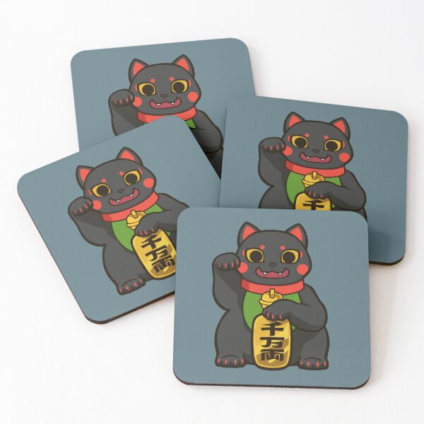 Item preview, Maneki Neko Black 02 designed and sold by oniodyssey.
