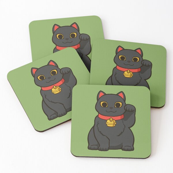 Item preview, Maneki Neko Black 03 designed and sold by oniodyssey.