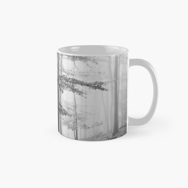 Item preview, Photo forest in the Odenwald in the homeland Hesse black and white designed and sold by Marvin Diehl.