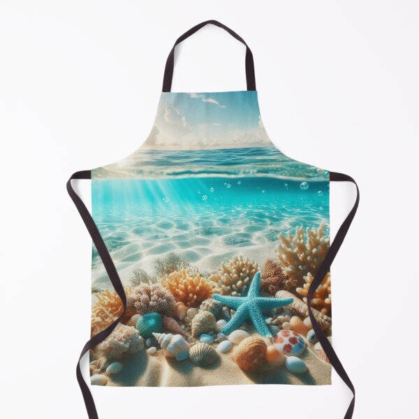 Item preview, Sea Shells on Beach in Clear Waters designed and sold by SeaStarAlex.