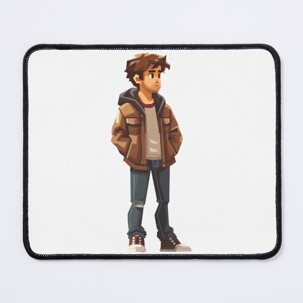 Item preview, Casual guy in jacket with hands in pockets designed and sold by palmyst.