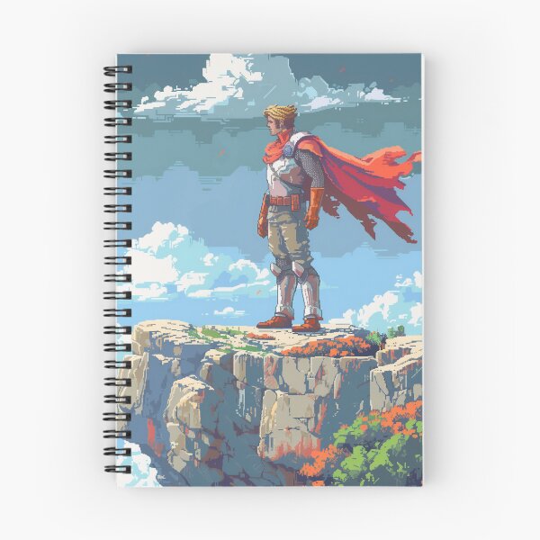 Item preview, Heroic figure with cape on mountain summit designed and sold by palmyst.