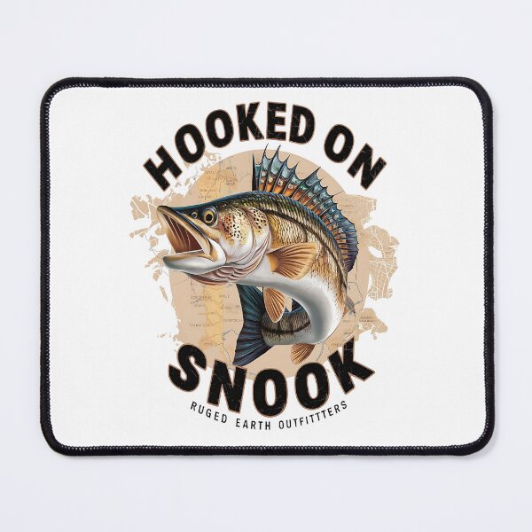 Item preview, Hooked on snook - Snook - Snook fish - Snook fishing - Wicked fish designed and sold by JansenGS.