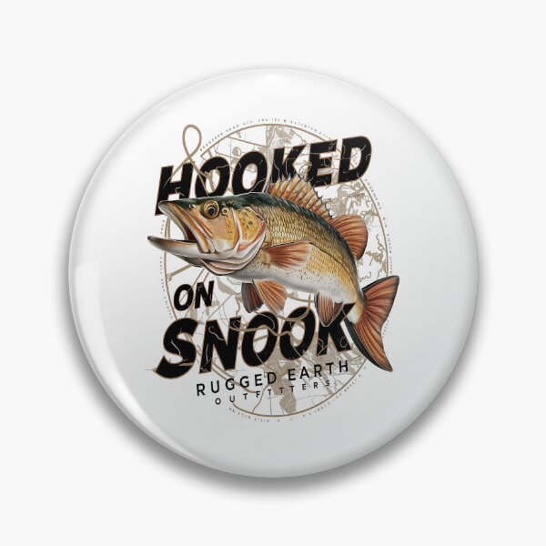 Item preview, Hooked on snook - Snook - Snook fish - Snook fishing - Wicked fish designed and sold by JansenGS.