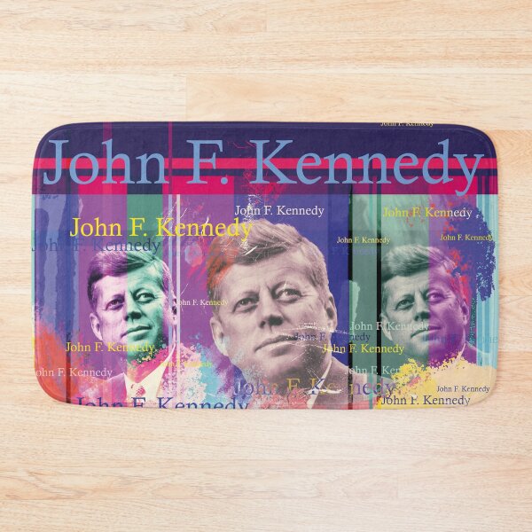 Item preview, John F. Kennedy portrait, politics designed and sold by Mauswohn.