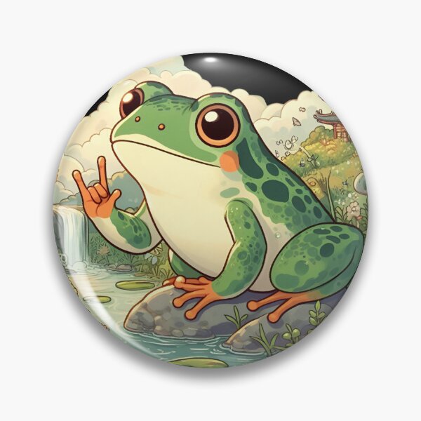 Item preview, Frog designed and sold by CatherineLievre.