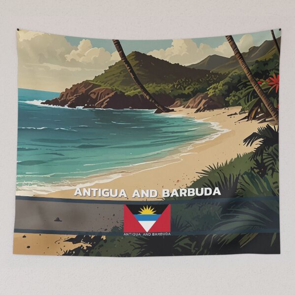 Item preview, Antigua and Barbuda Travel  designed and sold by Thistle-TShop.