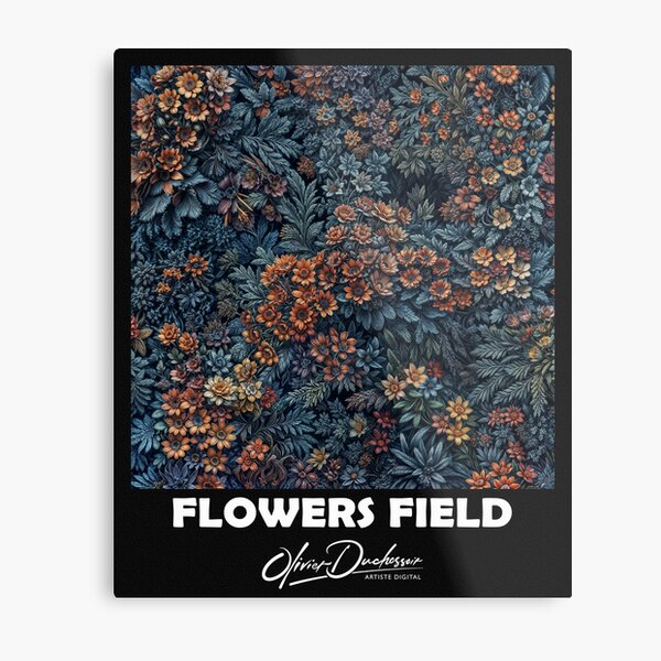 Aperçu de l'œuvre Flowers field 65 créée et vendue par olivier duchossoir.
