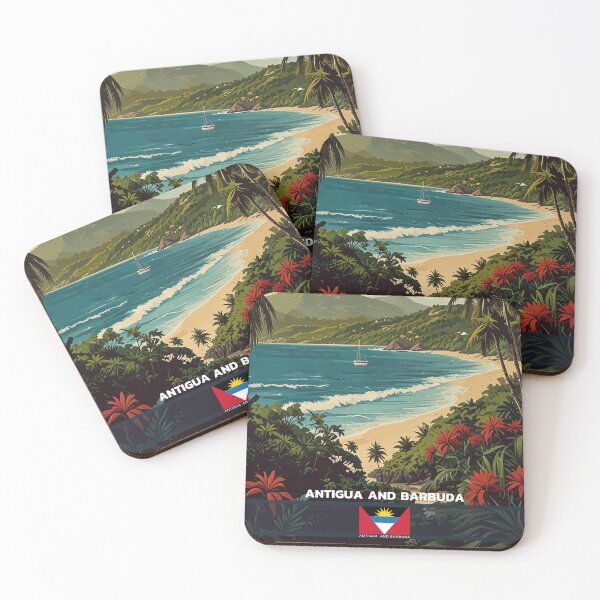 Item preview, Antigua and Barbuda Travel  designed and sold by Thistle-TShop.