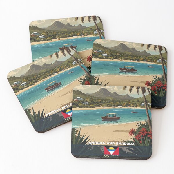 Item preview, Antigua and Barbuda Travel  designed and sold by Thistle-TShop.