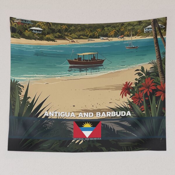 Item preview, Antigua and Barbuda Travel  designed and sold by Thistle-TShop.