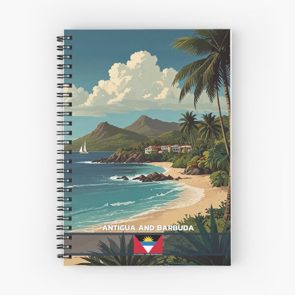 Item preview, Antigua and Barbuda Travel  designed and sold by Thistle-TShop.