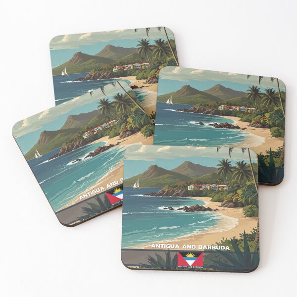 Item preview, Antigua and Barbuda Travel  designed and sold by Thistle-TShop.