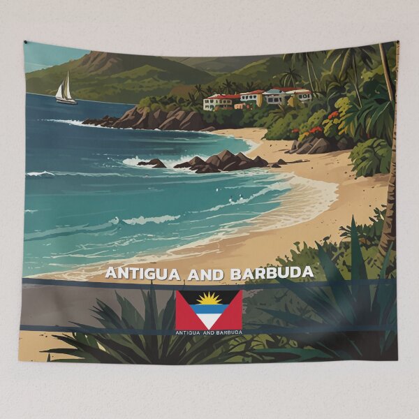 Item preview, Antigua and Barbuda Travel  designed and sold by Thistle-TShop.