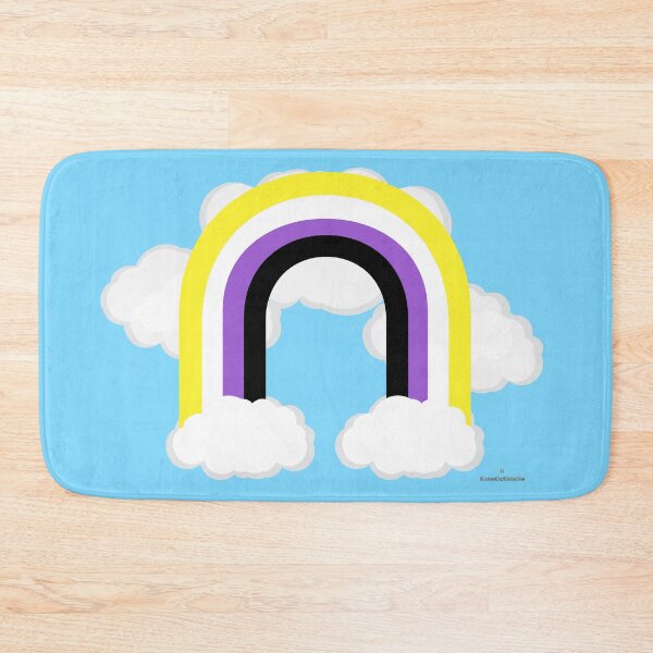 Item preview, Nonbinary Pride Flag Rainbow designed and sold by Day10Machine.