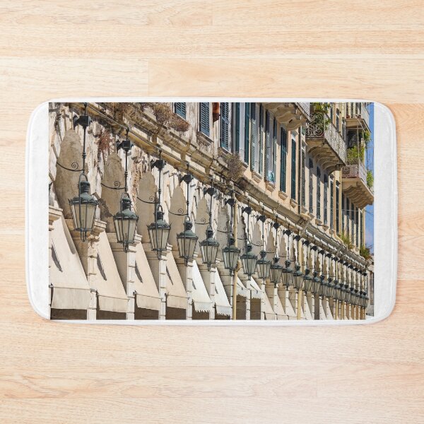 Item preview, Famous lantern Liston square Kerkyra Corfu island Greece designed and sold by goceris.