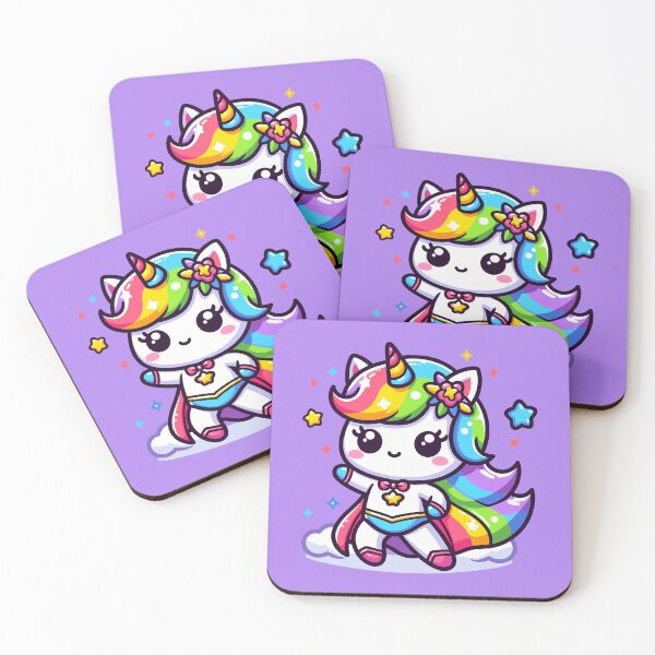 Item preview, Super Rainbow hair Unicorn - Adorable style designed and sold by Brudy-R.