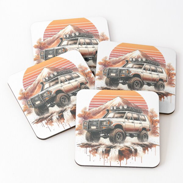 Item preview, Watercolor Nissan Patrol Sunset designed and sold by ryanapples2.